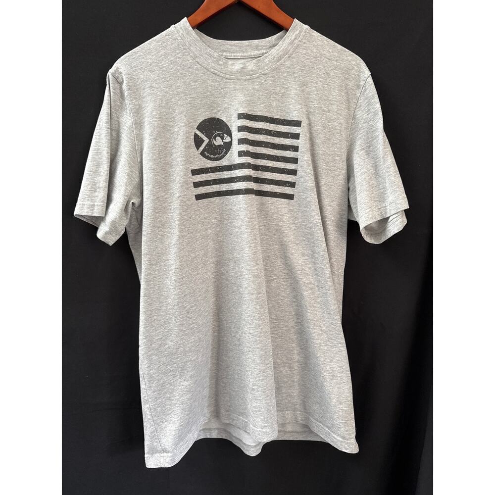 Men’s Light Grey Adidas “Greater than Golf” T-Shirt Sz XL